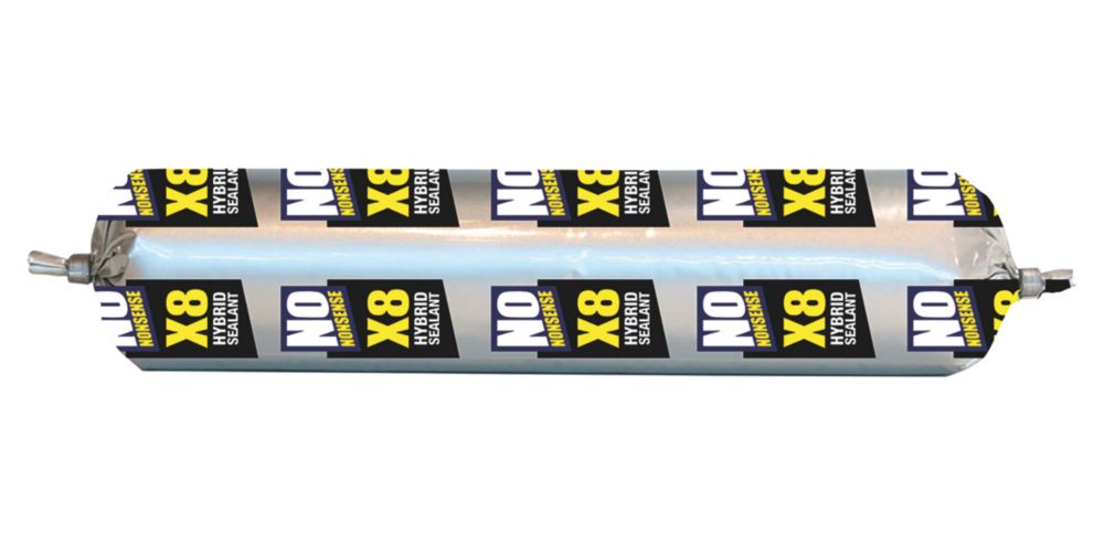 Image of No Nonsense X8 Hybrid Sealant & Adhesive Grey 400ml 