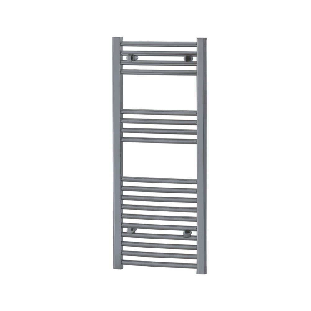 Image of Flomasta Curved Towel Radiator 1000mm x 400mm Chrome 908BTU 