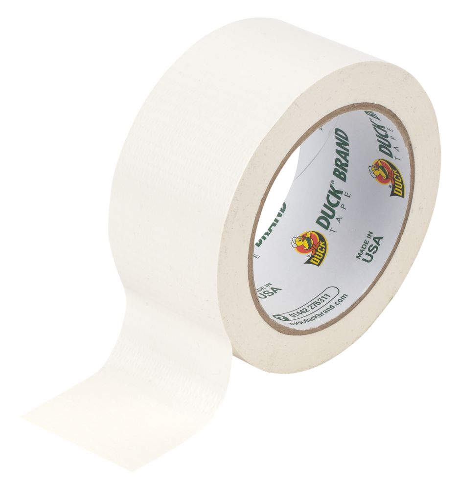 Image of Duck Original Cloth Tape 50 Mesh White 25m x 50mm 