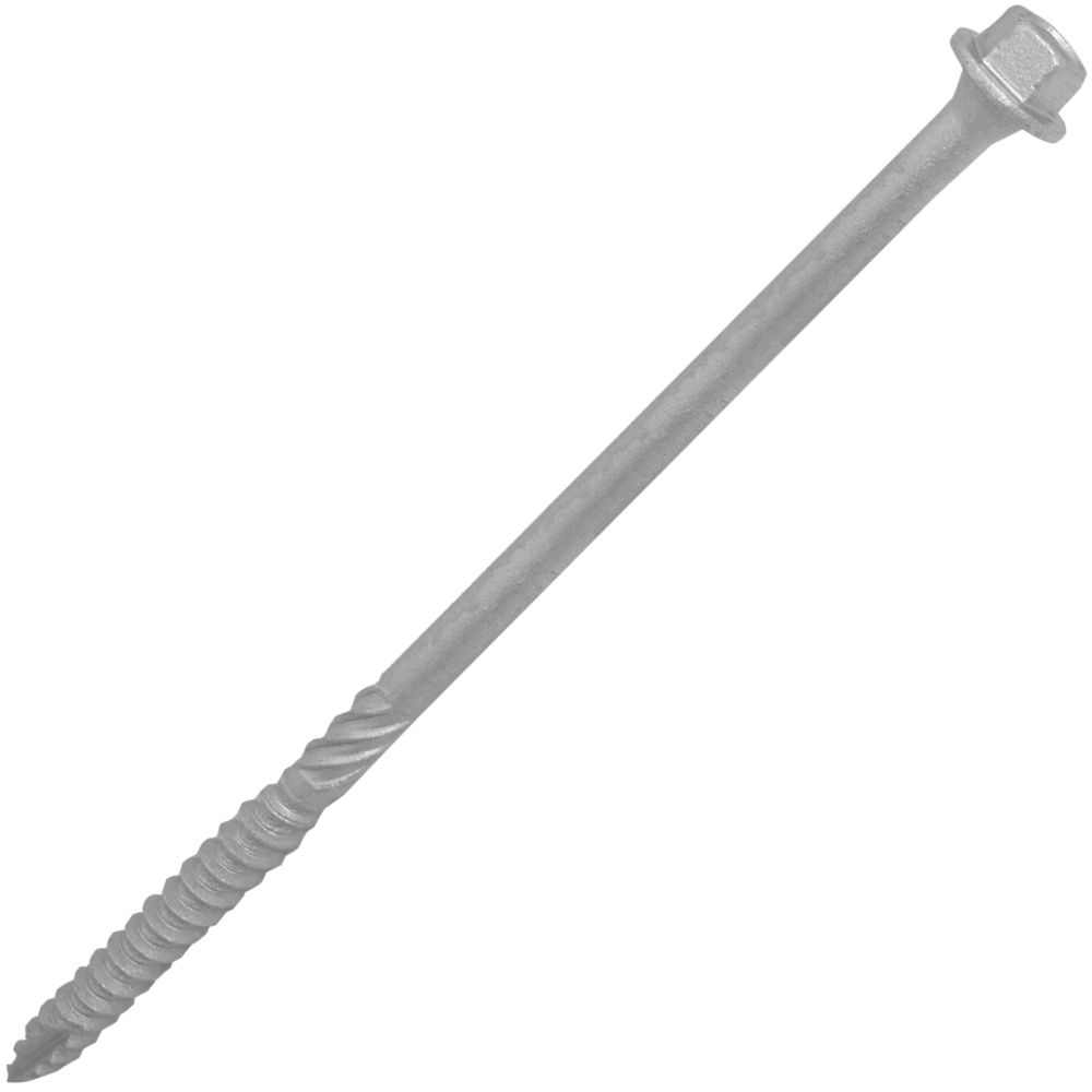 Image of TimbaScrew Hex Flange Thread-Cutting Timber Screws 6.7mm x 150mm 50 Pack 