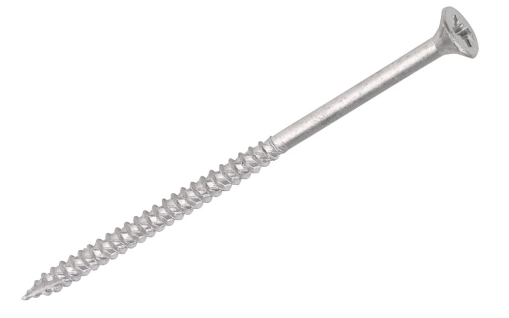 Image of Turbo Outdoor PZ Double-Countersunk Thread-Cutting Multipurpose Screws 6mm x 120mm 50 Pack 