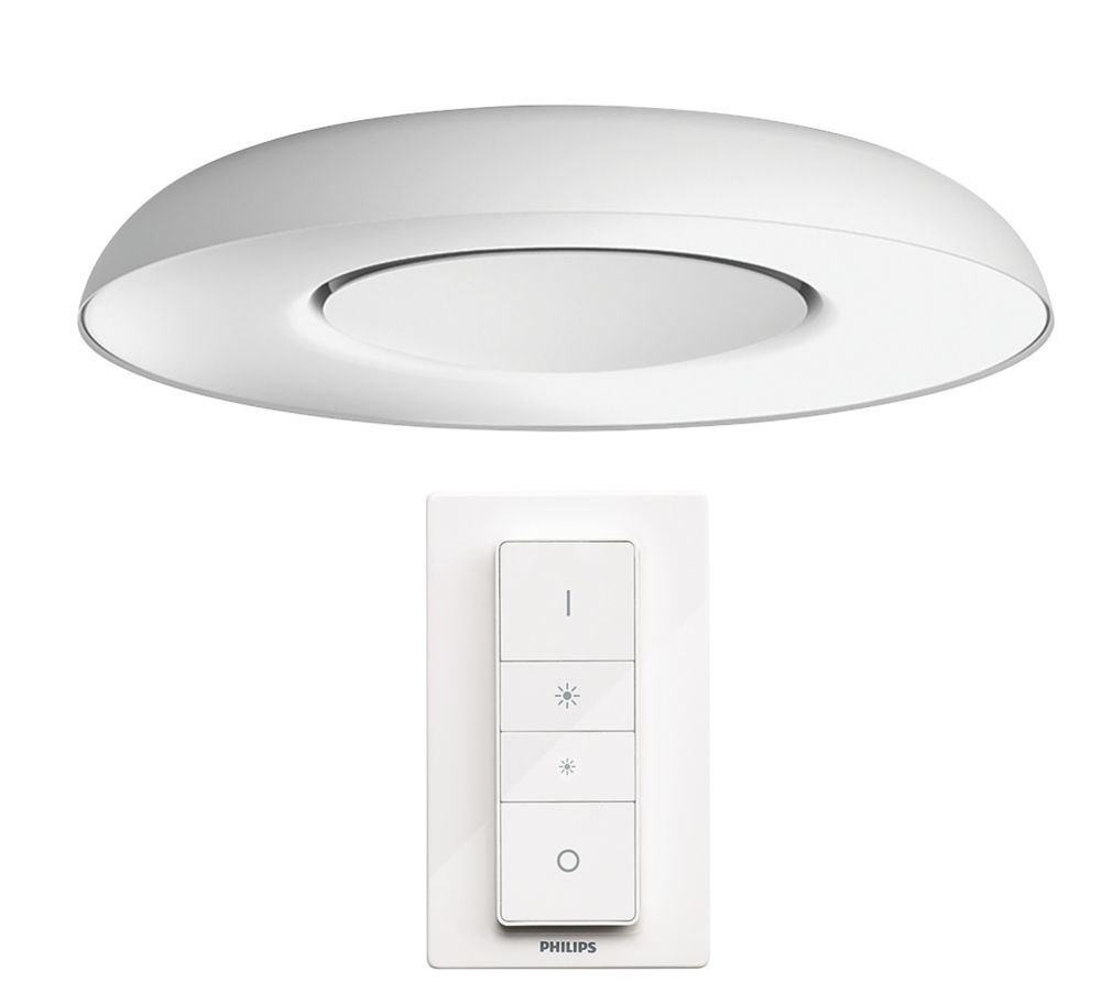 Image of Philips Hue Ambiance Still LED Ceiling Light White 22.5W 2350-2500lm 