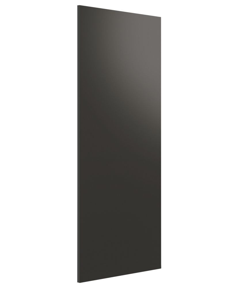 Image of Spacepro Wardrobe End Panel Black 2800mm x 620mm 