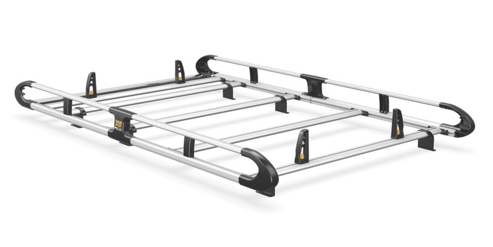 Image of Van Guard Renault Trafic 2014 on Roof Rack - 5-bar ULTIRack+ L1 H2 Twin Door 