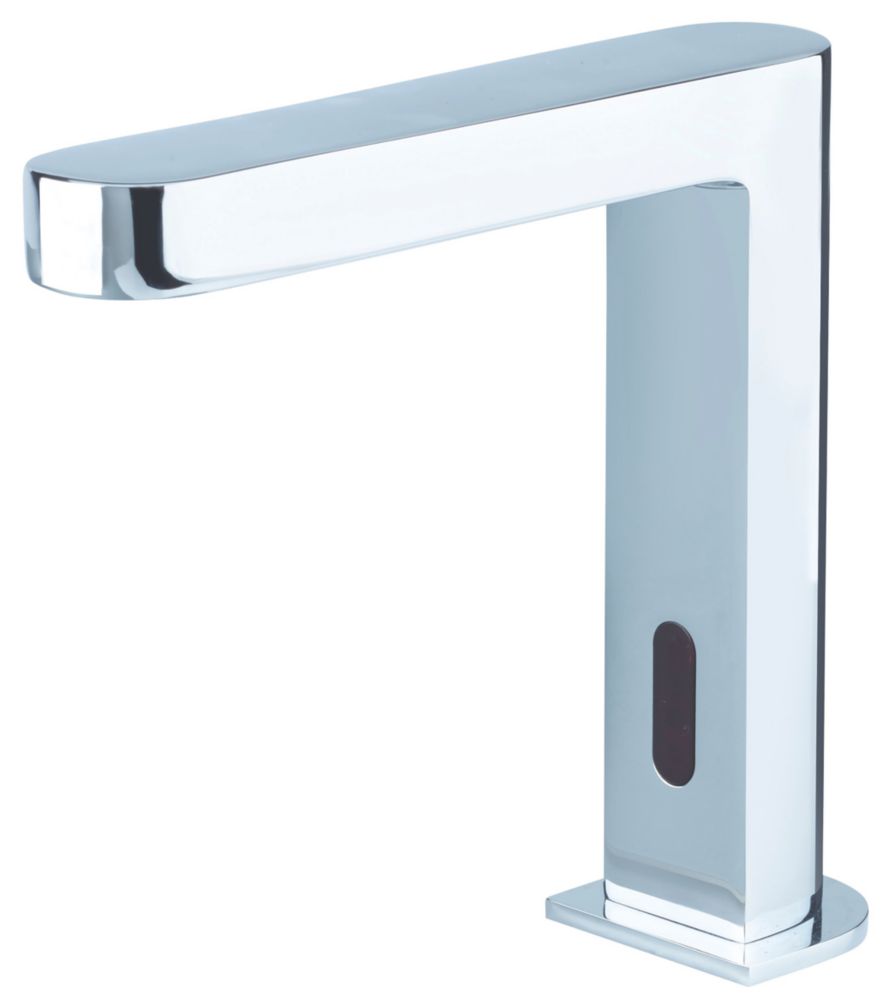 Image of Bristan Touch-Free Infrared Timed Flow Basin Spout Tap Chrome 