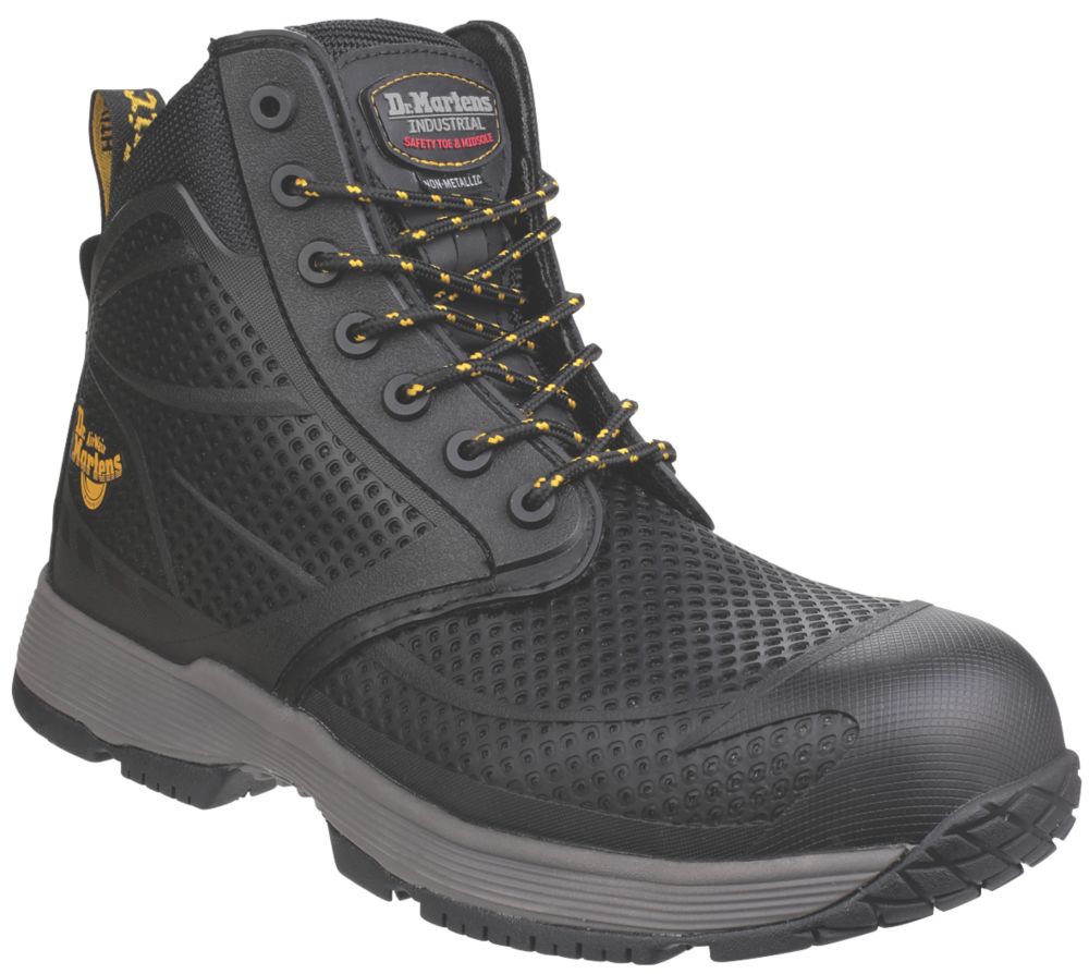 Image of Dr Martens Calamus Safety Boots Black Size 9 