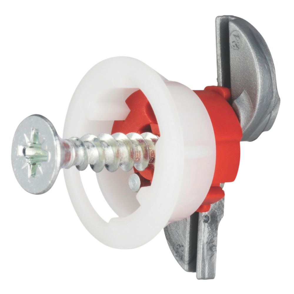 Image of GripIt Plasterboard Mirror Fixing Kit 18mm x 95mm 2 Pack 