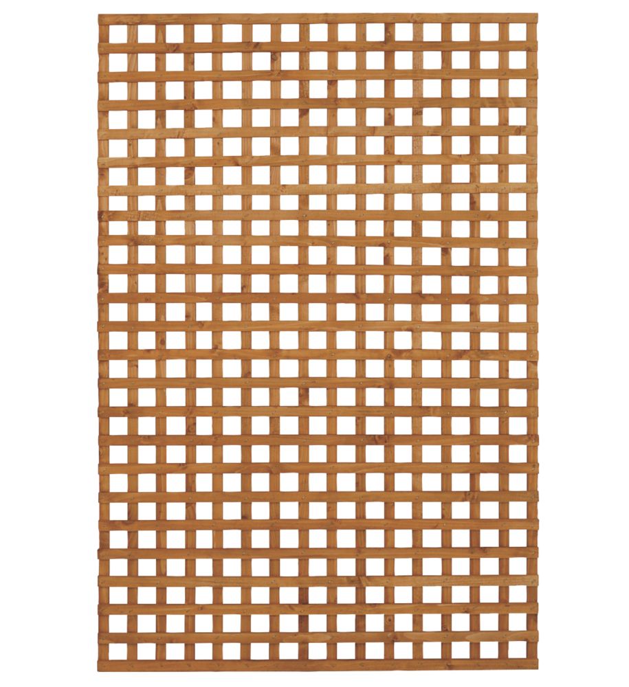 Image of Forest Premium Softwood Rectangular Trellis 4' x 6' 4 Pack 