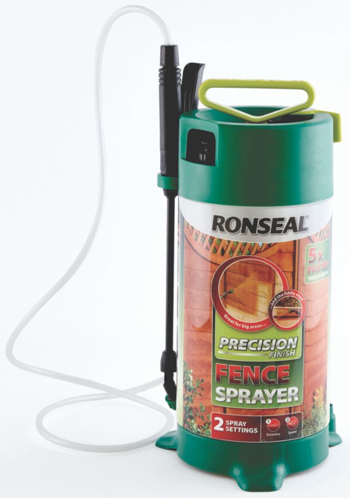 Image of Ronseal Precision Finish Fence Sprayer 5Ltr 