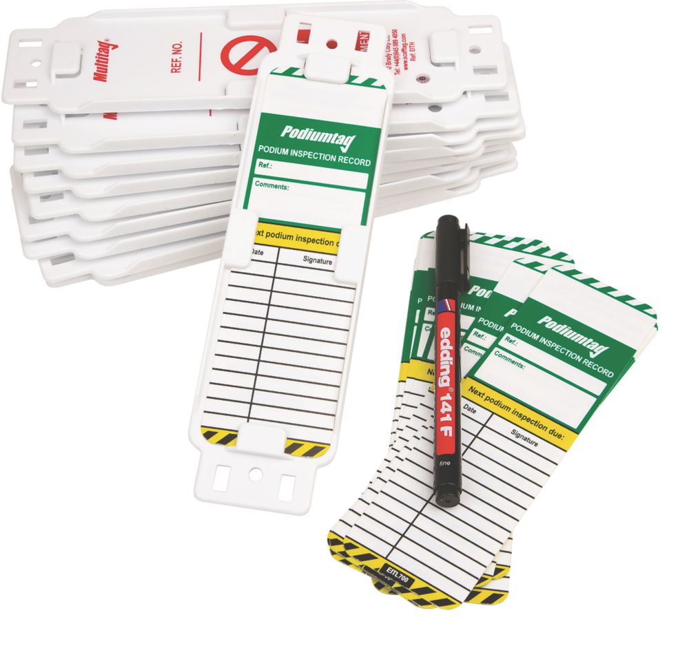 Image of Scafftag Podium Tag Kit 