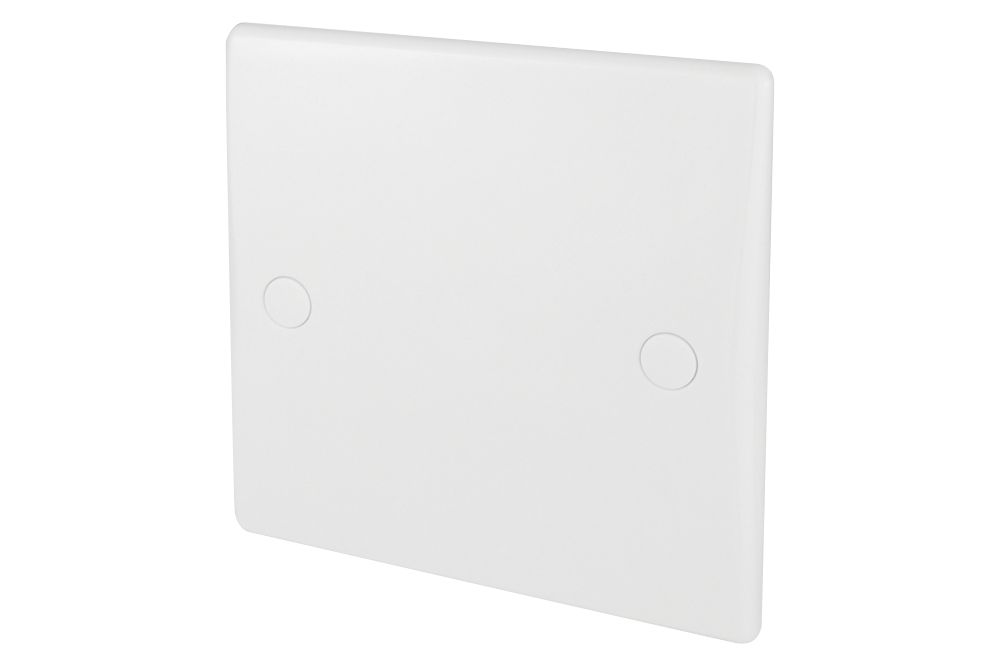 Image of Schneider Electric Ultimate Slimline 1-Gang Blanking Plate White 