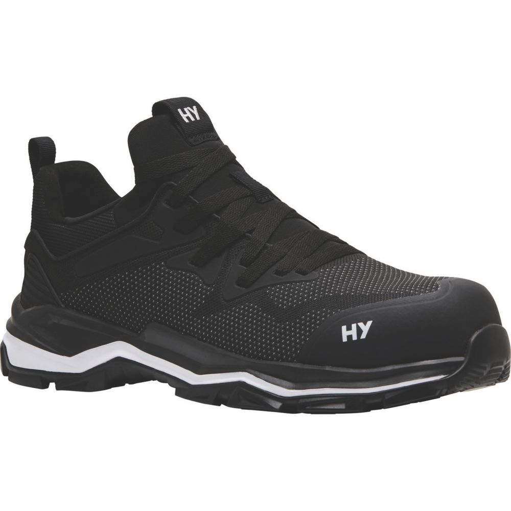 Image of Hard Yakka Icon Metal Free Safety Trainers Black Size 8 