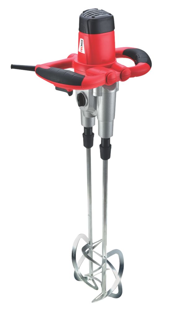 Image of Tecmix TMX Pro 1400 Double 1400W Electric Power Mixer 230V 