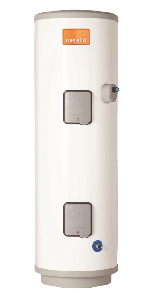 Image of Heatrae Sadia Megaflo Eco Slimline 170dd Direct Unvented Unvented Hot Water Cylinder 170Ltr 2 x 3kW 