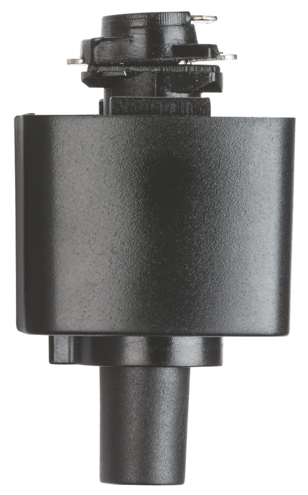 Image of Knightsbridge 1-Circuit Pendant Adaptor for Knightsbridge Track Lighting System Black 