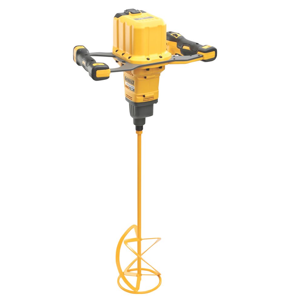 Image of DeWalt DCD240X2-GB 54V 2 x 9.0Ah Li-Ion XR FlexVolt Brushless Cordless Dual-Handle Paddle Mixer 