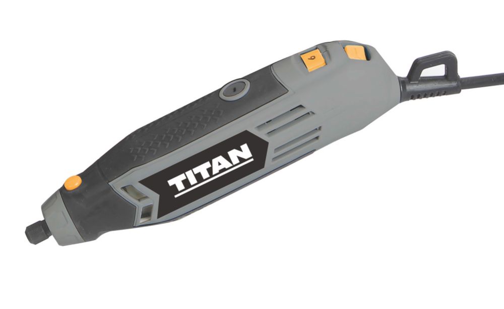 Image of Titan TTB863MLT 130W Electric Multi-Tool Kit with 253 Piece Accessory Kit 220-240V 