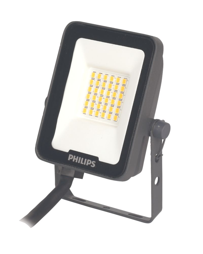 Image of Philips Ledinaire Outdoor LED Floodlight Black 10W 1100lm 