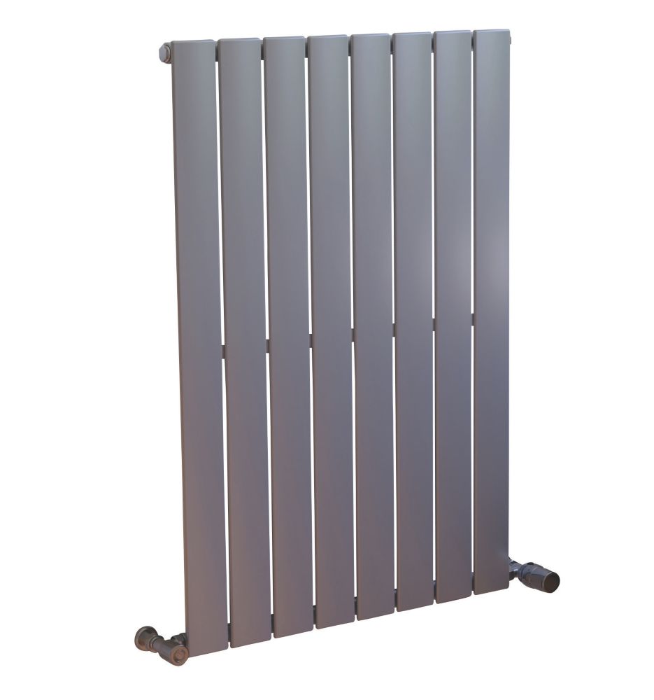 Image of Ximax Oceanus Horizontal or Vertical Designer Radiator 900mm x 595mm Silver 