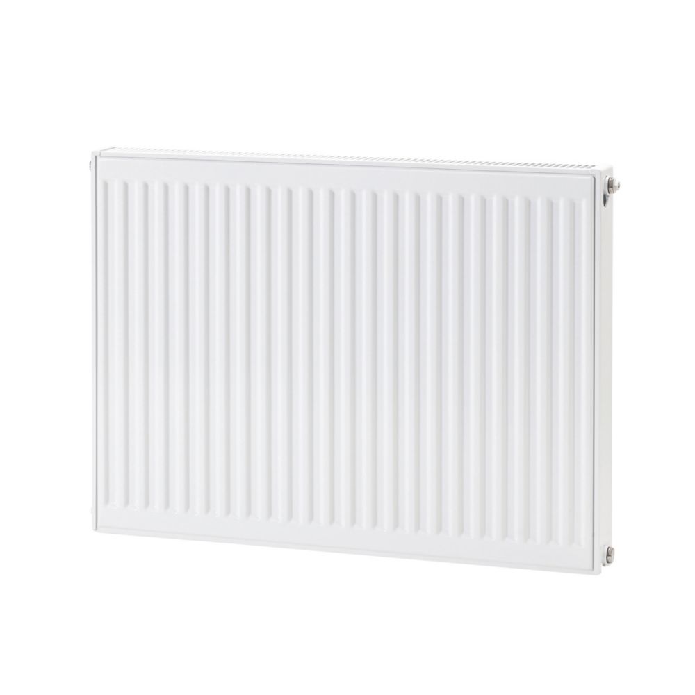 Image of Flomasta Type 21 Double-Panel Plus Single Convector Radiator 600mm x 800mm White 3648BTU 