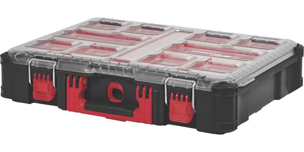 Image of Milwaukee Packout Organiser Case 19 3/4" x 15" 