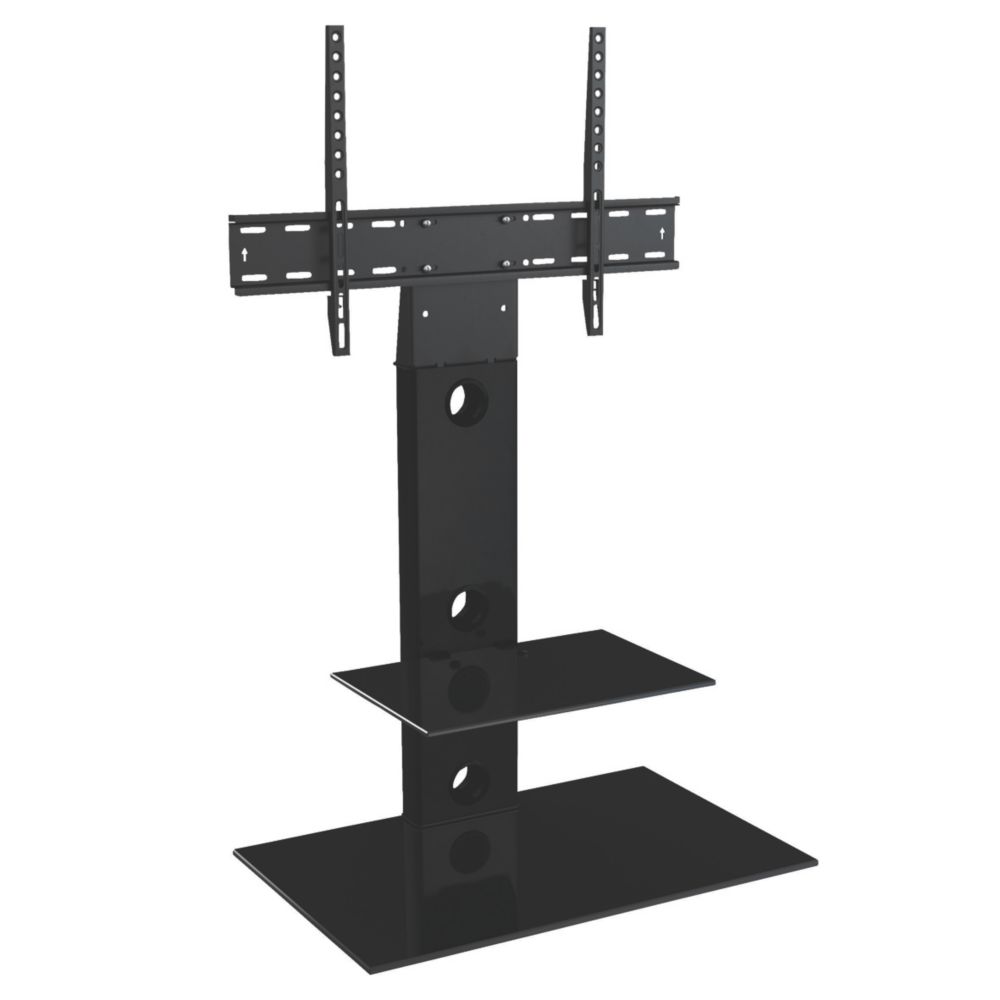 Image of AVF Lesina FSL700LEB TV Stand Black Body / Black Glass 