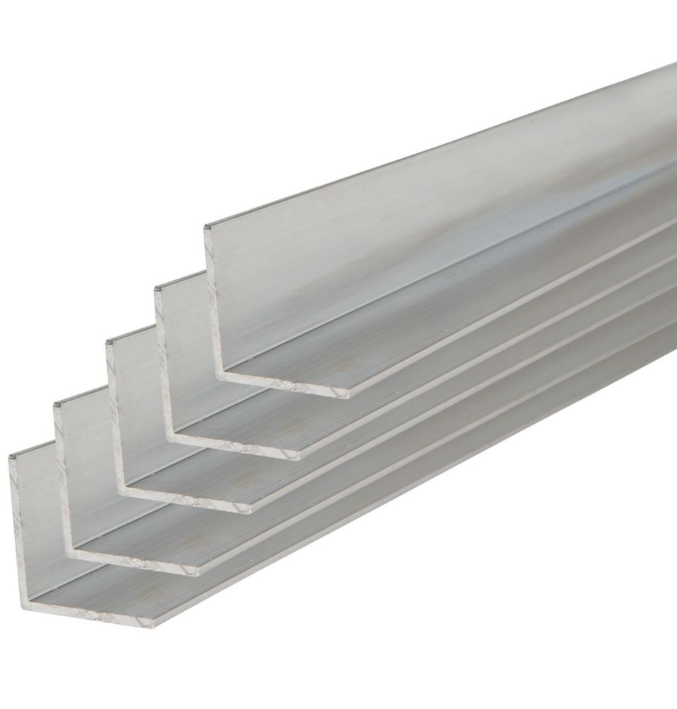 Image of Stormguard Angles Aluminium 19mm x 1219mm x 19mm 5 Pack 