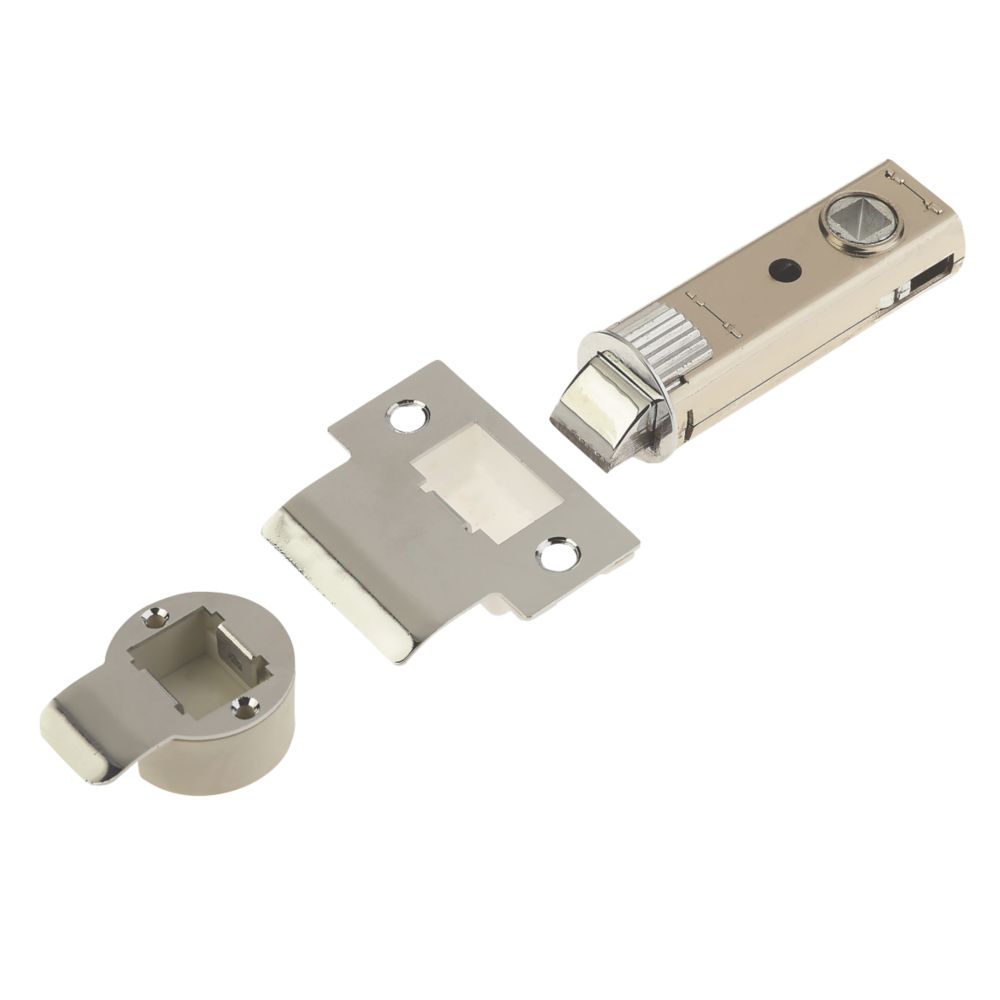 Image of Union Chrome-Plated Tubular Mortice Latch 73mm Case - 57mm Backset 