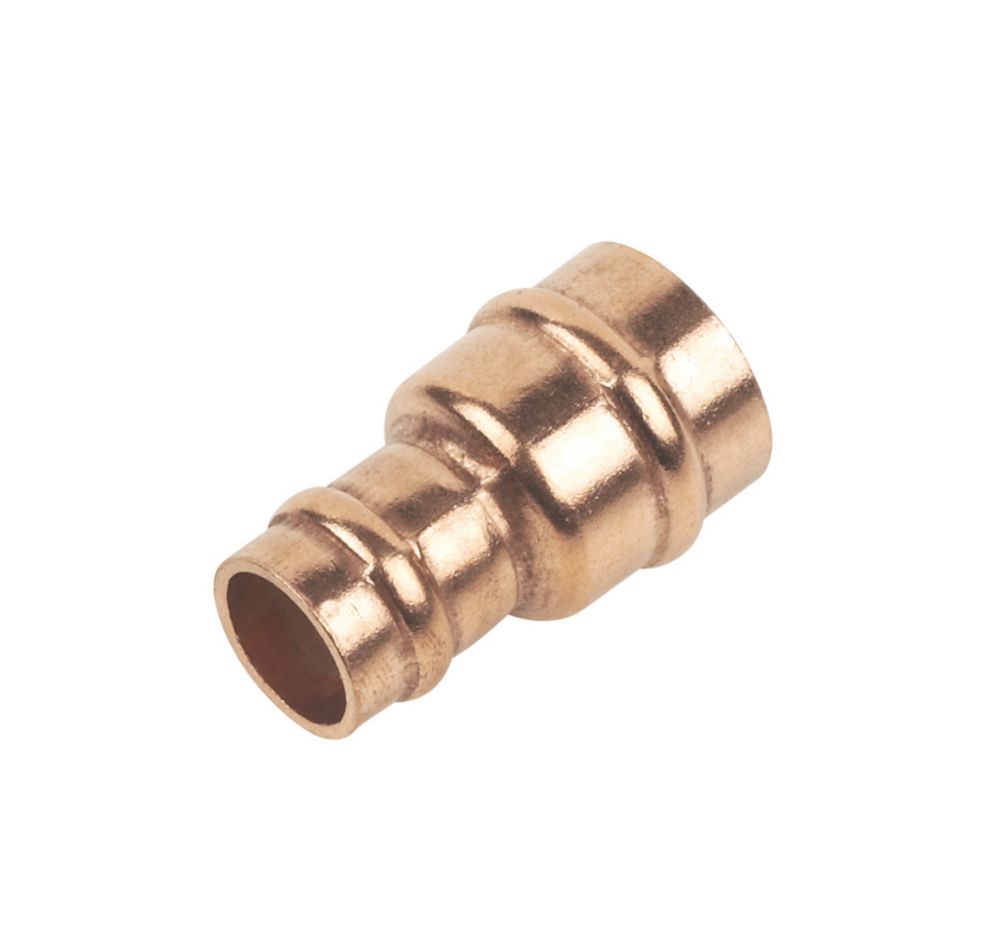 Image of Flomasta Solder Ring Reducing Coupler 15mm x 10mm 