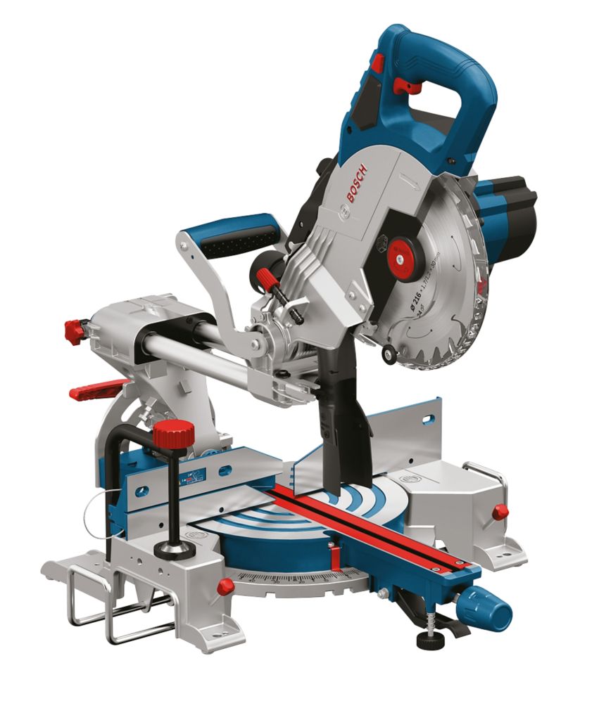 Image of Bosch GCM 18V-216 216mm 18V Li-Ion ProCORE Brushless Cordless Single-Bevel Sliding BITURBO Mitre Saw - Bare 