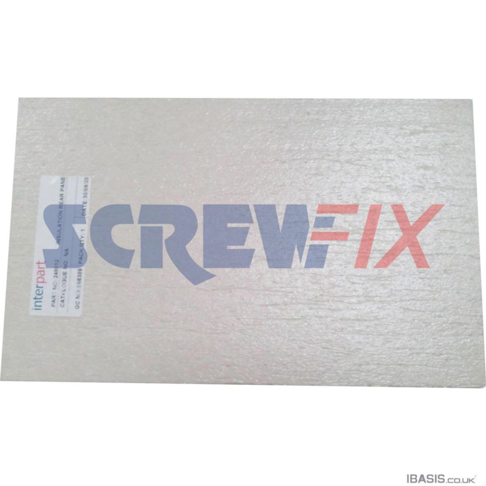 Image of Baxi 248012 Rear Panel Insulation 