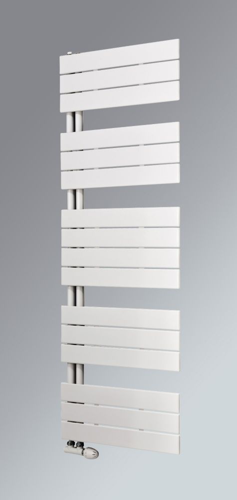 Image of Ximax Oceanus Open Designer Towel Radiator 1195mm x 600mm White 2470BTU 