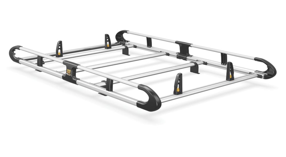 Image of Van Guard Renault Kangoo 2009 on Roof Rack - 4-bar ULTIRack+ L1 H1 Twin Door 