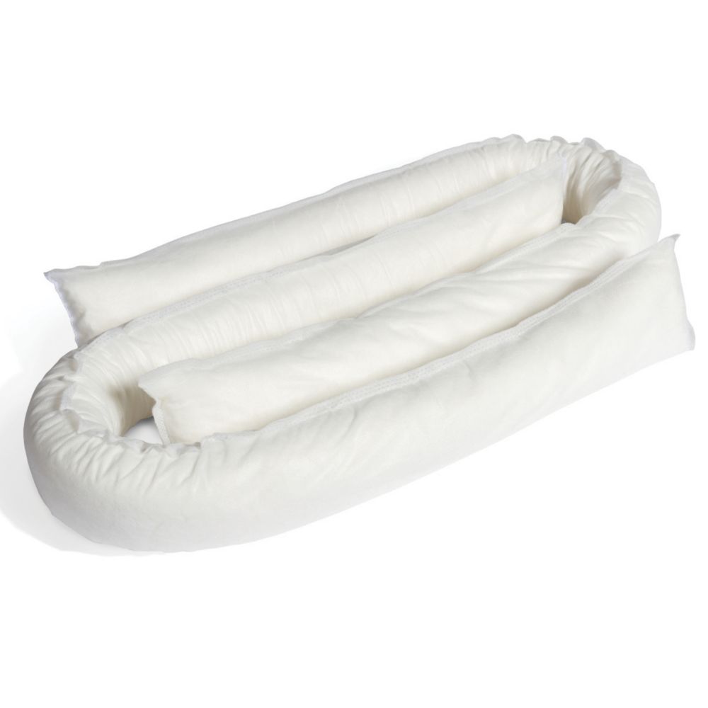 Image of Lubetech 77-3000X10 Oil Absorbent Sock 1.2m 10 Pack 