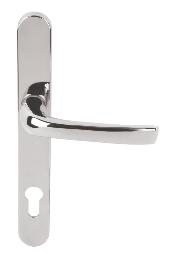 Image of Mila ProLinea Lever Door Handles Type B Pair Polished Chrome 