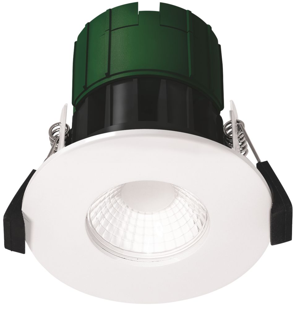 Image of Luceco FType EFT60W Colour Change Fixed Fire Rated LED Downlight White 6W 600lm 