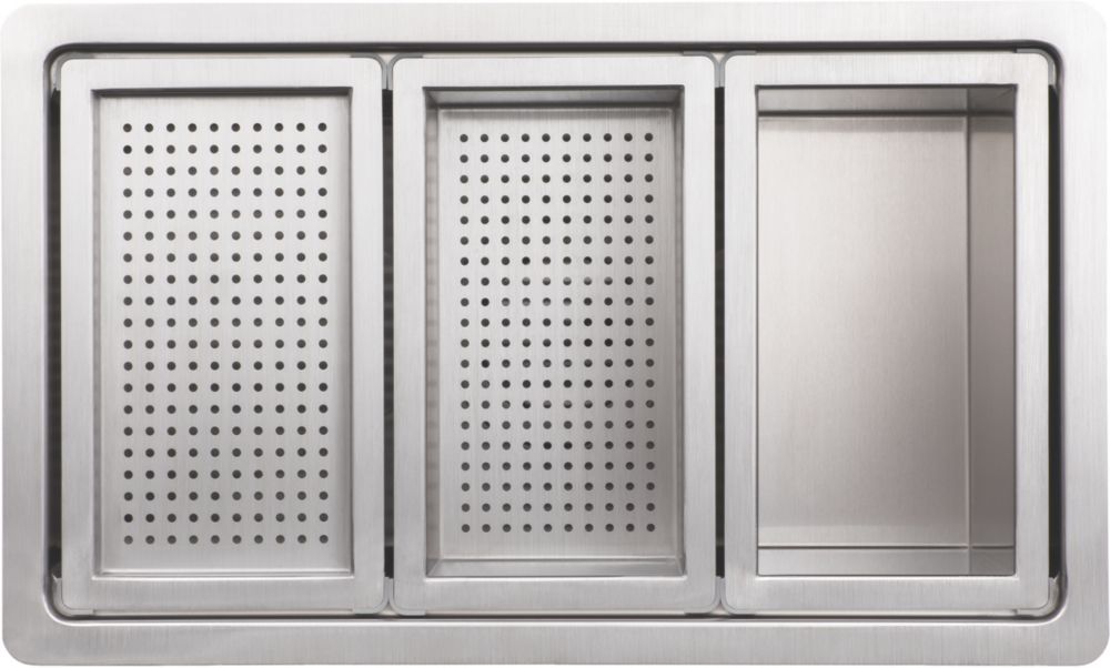 Image of Abode Studio 1 Bowl Stainless Steel Undermount & Inset Kitchen Sink 500mm x 300mm 