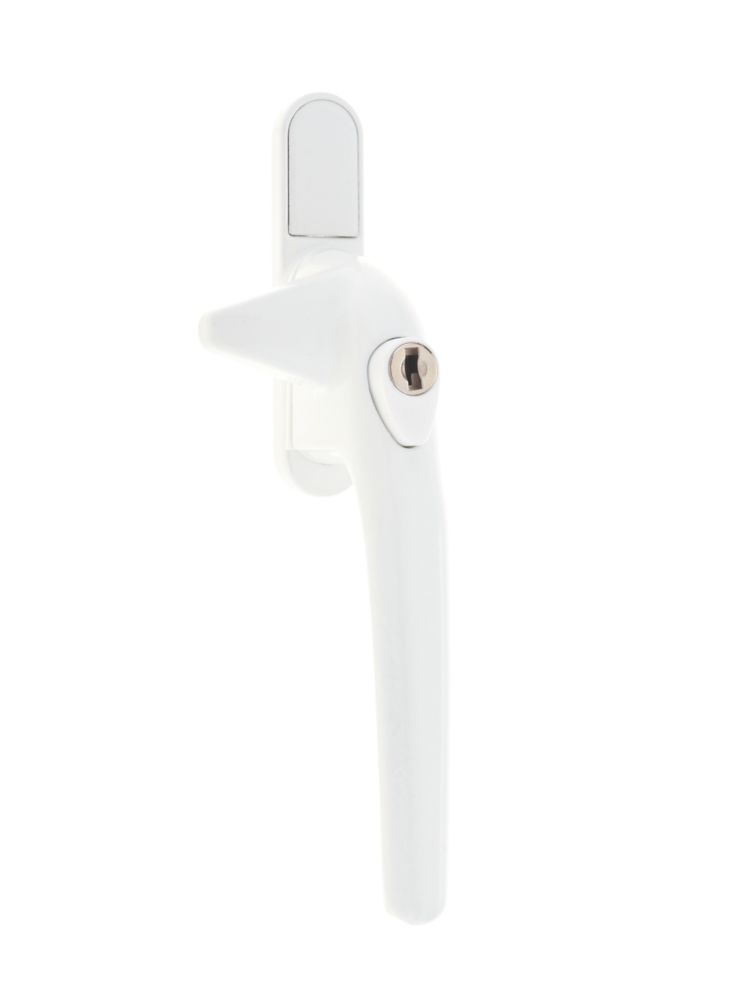 Image of Mila RM Cockspur RH Window Handle White 