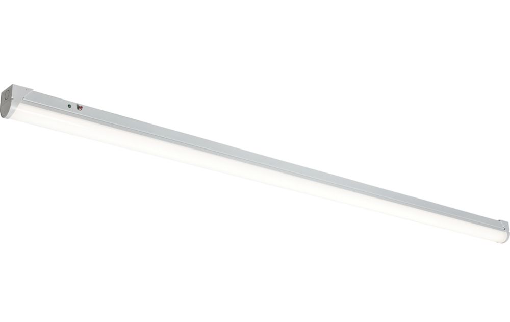 Image of Knightsbridge BATSC Single 6ft Maintained or Non-Maintained Switchable Emergency LED Batten With Microwave Sensor 27/52W 4170 - 7520lm 230V 