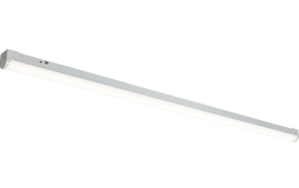Image of Knightsbridge BATSC Single 6ft Maintained or Non-Maintained Switchable Emergency LED Batten With Microwave Sensor 27/52W 4170 - 7520lm 230V 