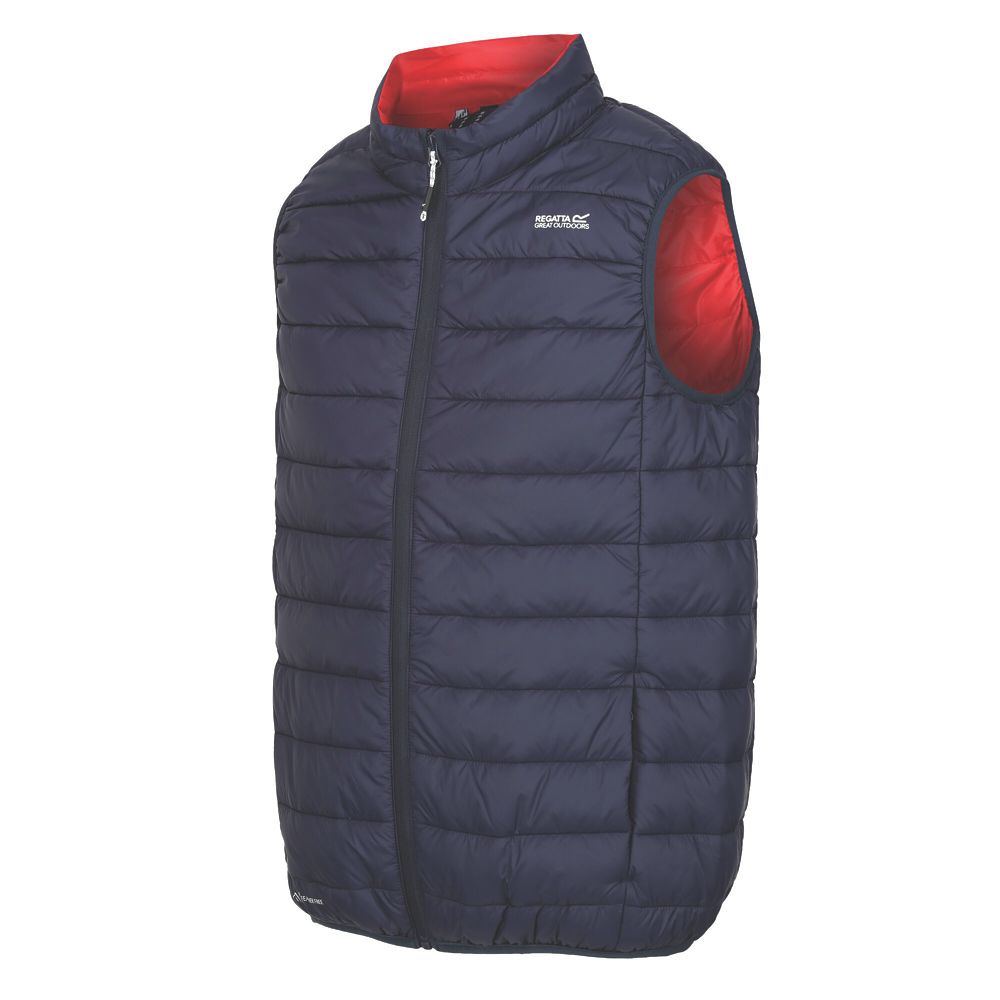 Image of Regatta Marizion Bodywarmer Navy/Danger Red Medium 39.5" Chest 
