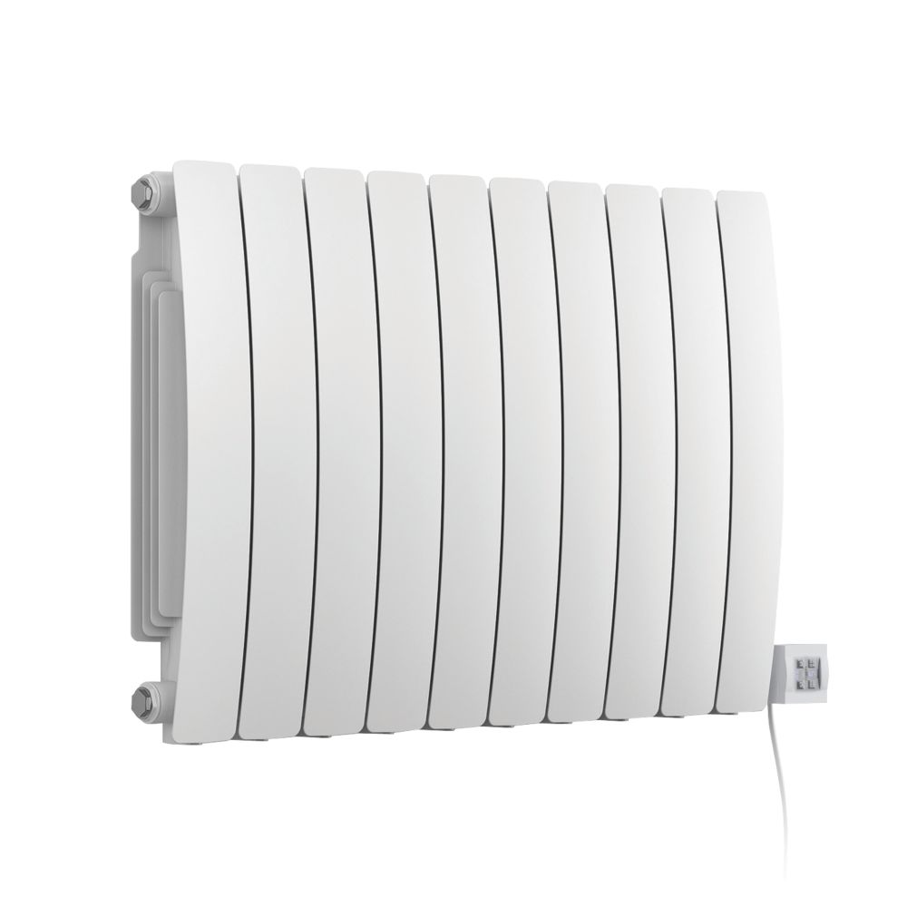 Image of Terma Camber Wall-Mounted Smart Designer Radiator White 1000W 