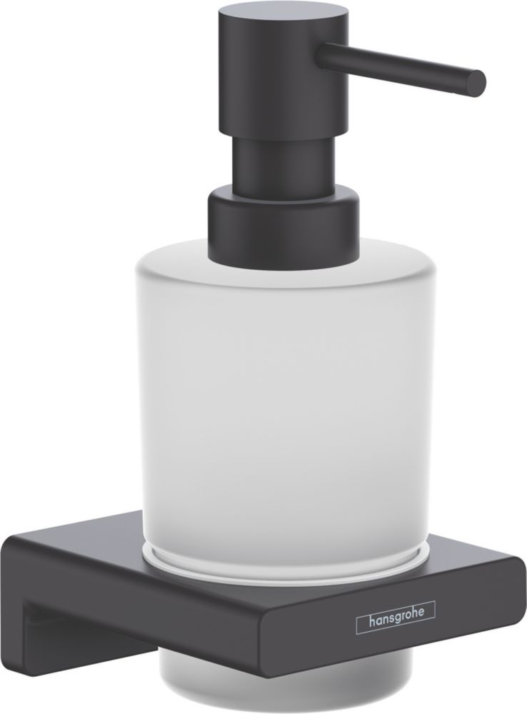 Image of Hansgrohe AddStoris Liquid Soap Dispenser Matt Black 200ml 