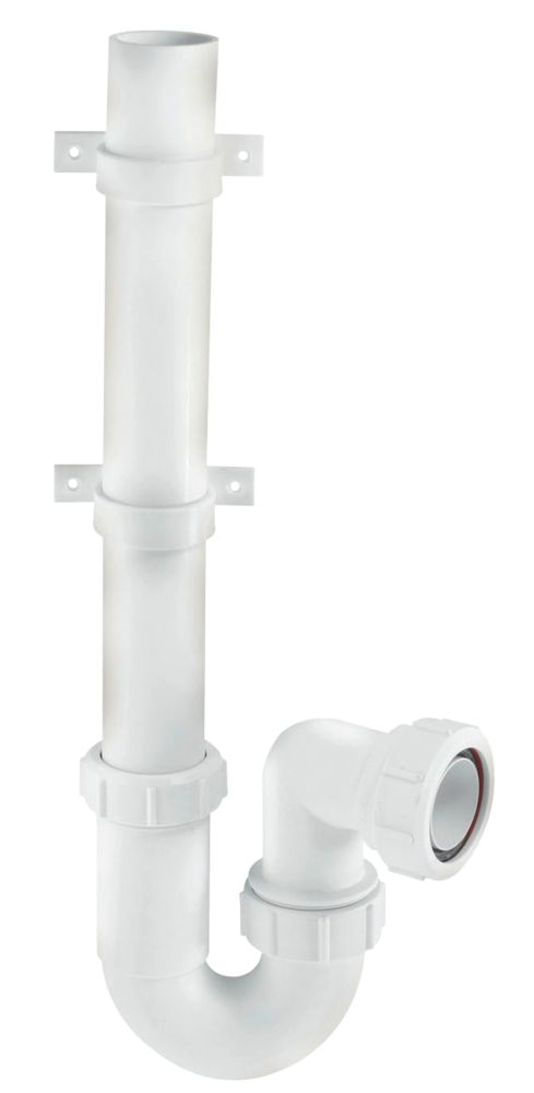 Image of McAlpine Standpipe Appliance Trap White 40mm 