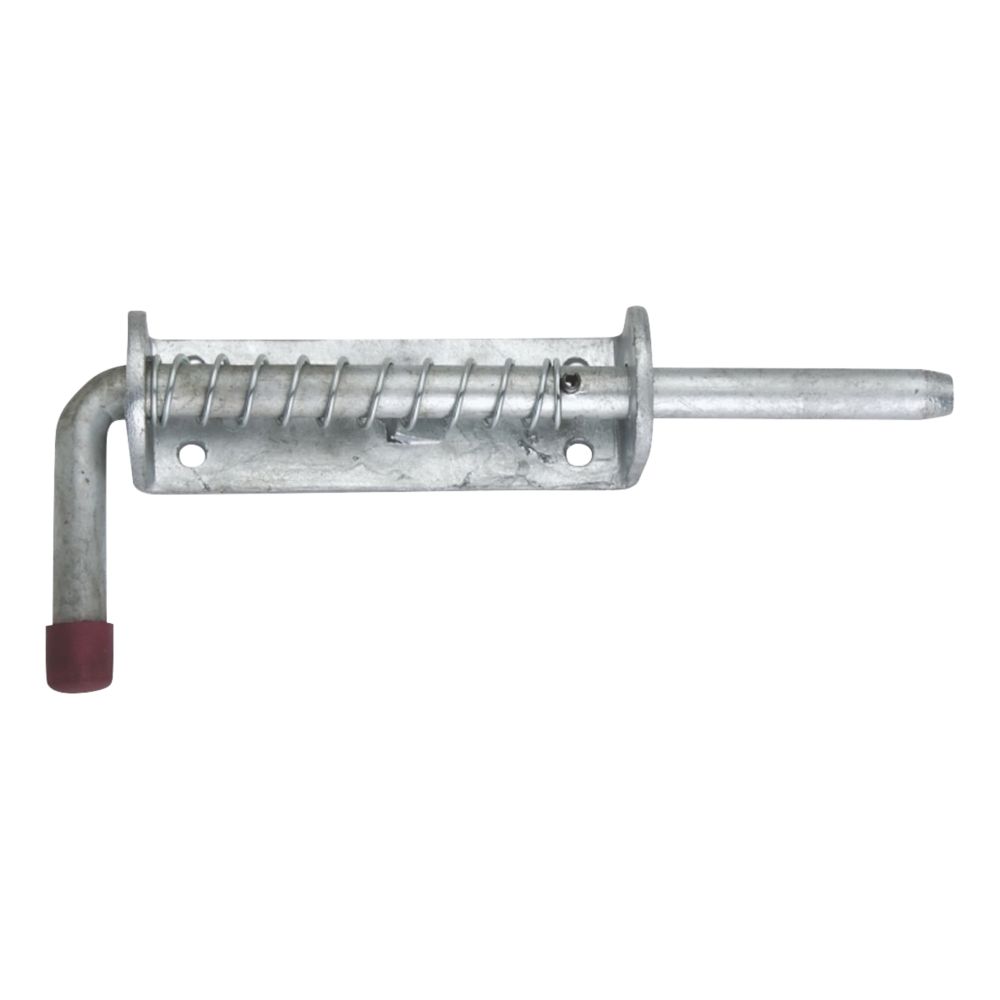 Image of Smith & Locke Spring-Loaded Animal Bolt Zinc-Plated 230mm 