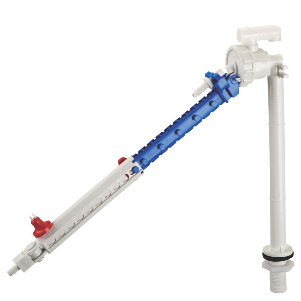 Image of Thomas Dudley Ltd Plastic Part 3 Beta Plus Bottom-Inlet Float Valve 1/2" 