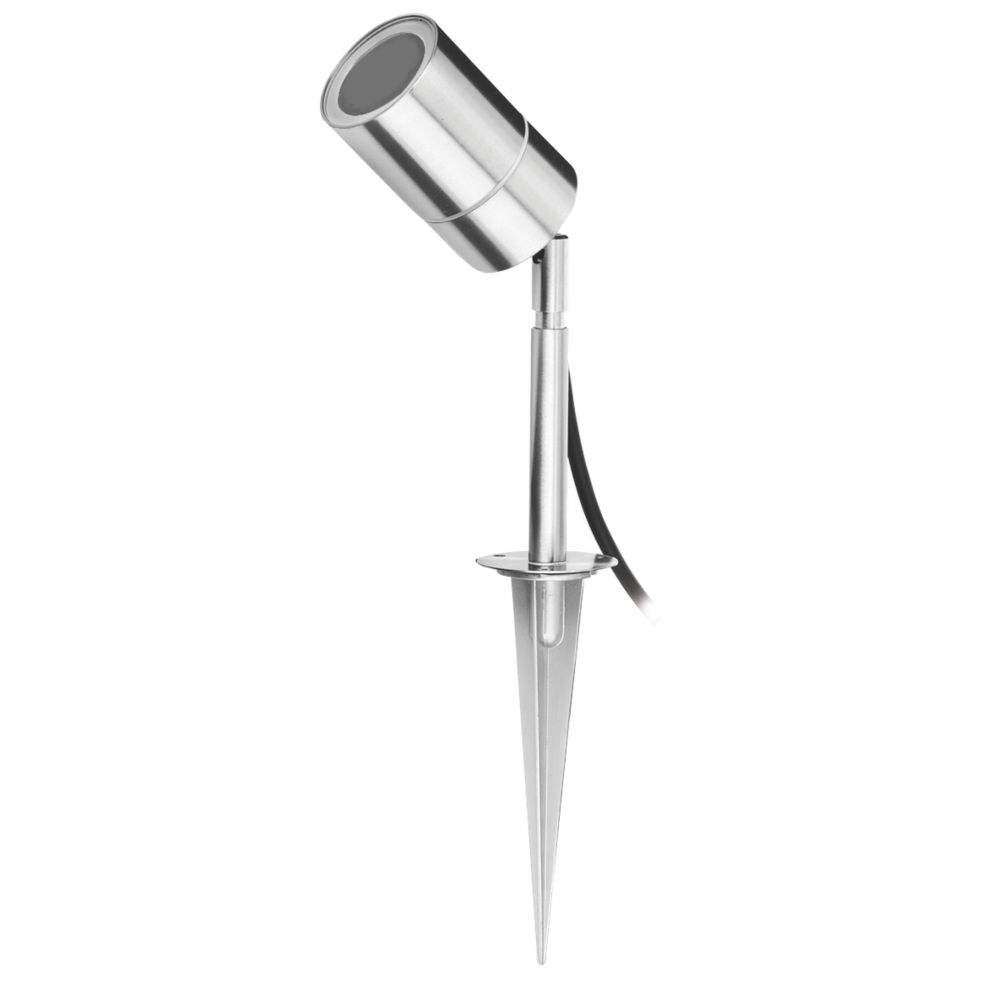 Image of Aurora S-Lite Pro Indoor & Outdoor Spike Light Stainless Steel 