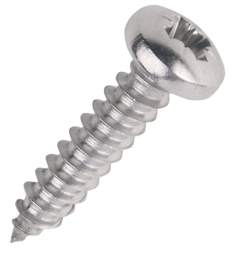 Image of Easydrive PZ Pan Self-Tapping Screws 6ga x 1/2" 100 Pack 