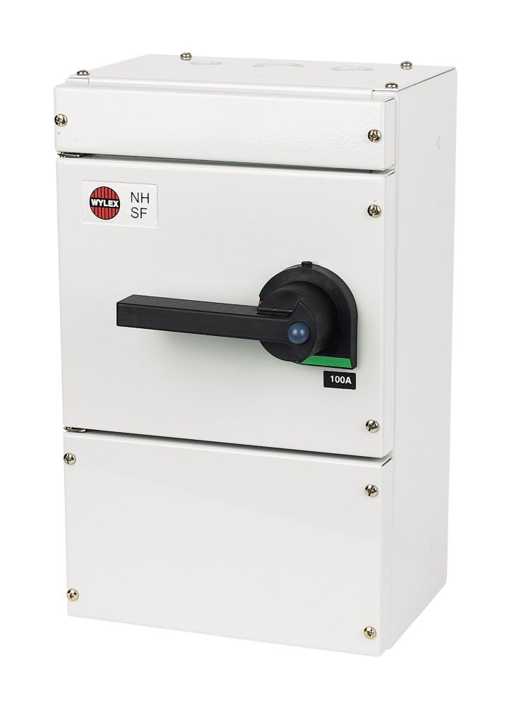 Image of Wylex SFNHTPSF100 100A TP & N Fused 3-Phase Switch Fuse 