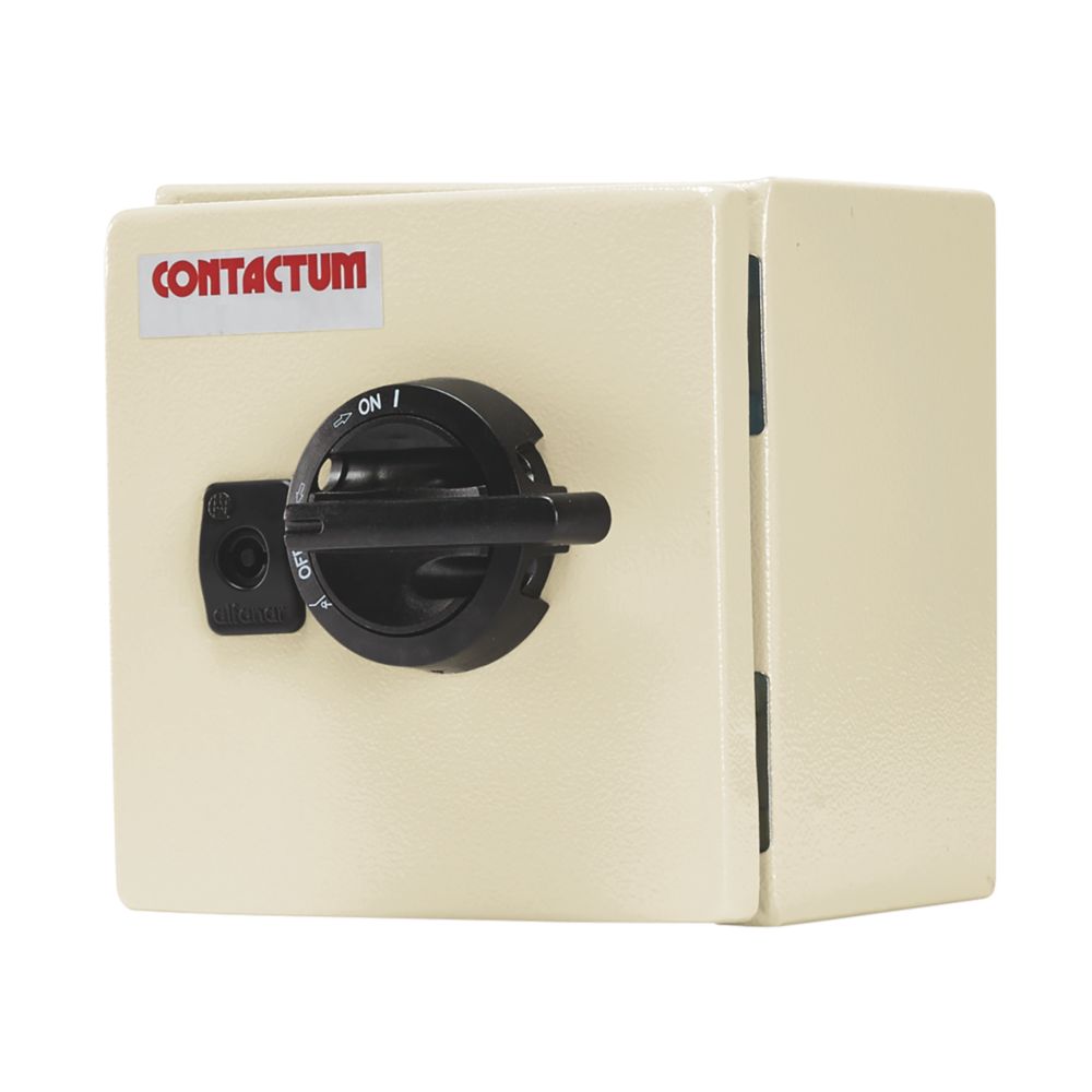 Image of Contactum DS040K 40A 3P+N+E Unfused 3-Phase Enclosed Disconnector 